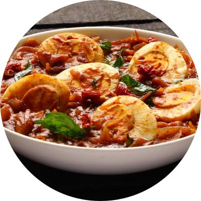 Egg Masala 2 Pcs