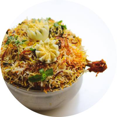 Mutten Biryani 4 Pcs