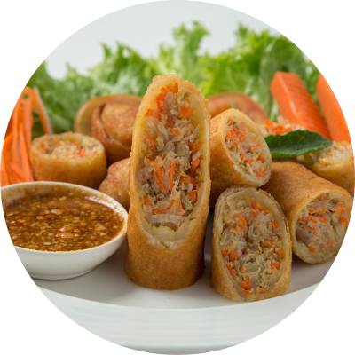 Veg. Spring roll 2 pec