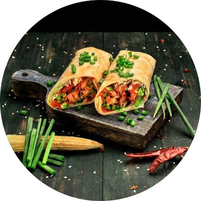 chicken kali mirch roll