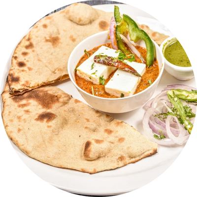 sahi paneermix raita 4 roti